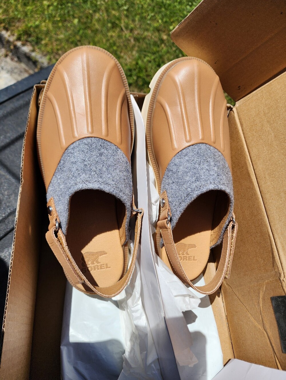 Womens sorel Rein CB Clog Slingback Shoe sz 10